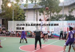 2024年怎么买欧洲杯,2024年欧洲杯预选赛