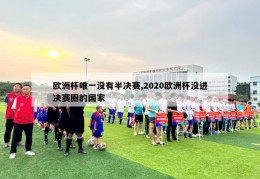 欧洲杯唯一没有半决赛,2020欧洲杯没进决赛圈的国家