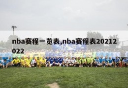 nba赛程一览表,nba赛程表20212022