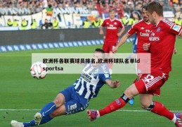 欧洲杯各联赛球员排名,欧洲杯球队名单ldsportsa